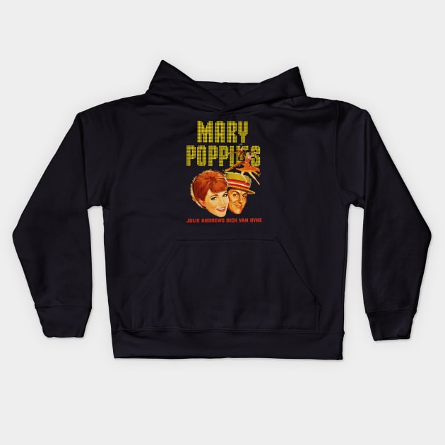 Mary poppins Shows Kids Hoodie by fatkahstore